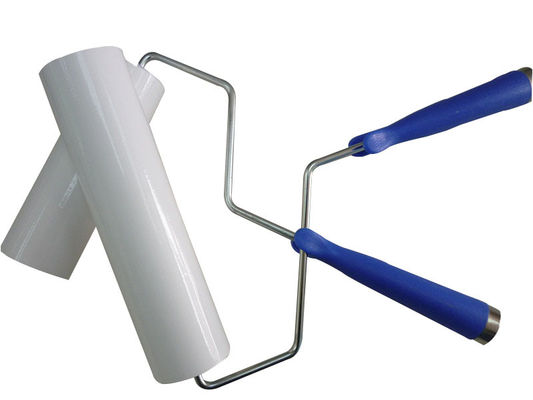8 Inch Lint PE Cleanroom Sticky Roller For Labs
